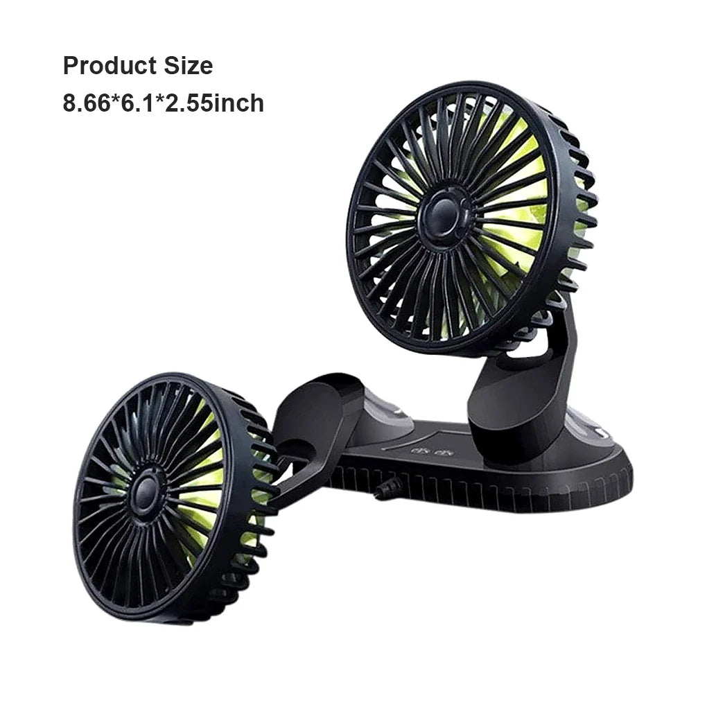 Portable DC 12V-24V Car AC Air Fan Cooler Car Bladeless Air Conditioner Summer Car Vehicle Truck Cooling Air Fan | Stornfield