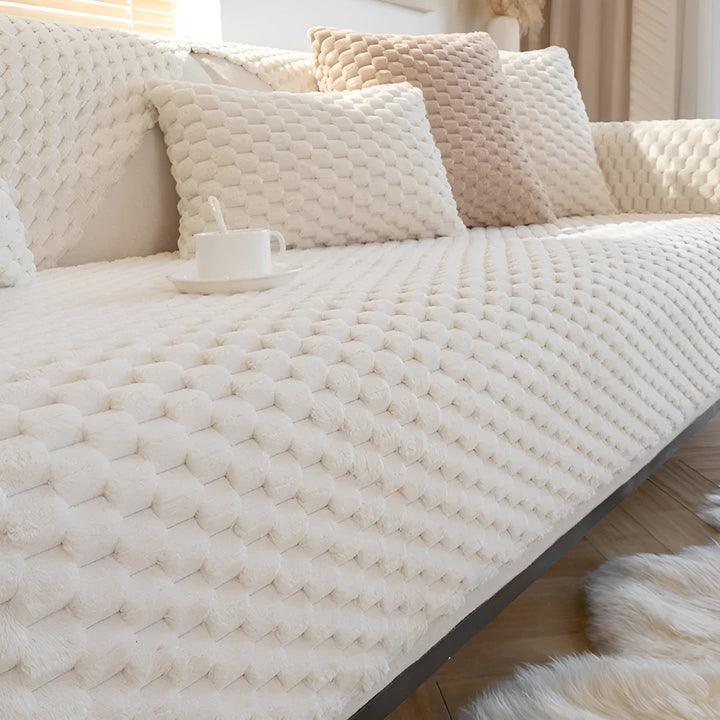 Luxury Velvet Sofa Cover - VeluLuxe | Stornfield