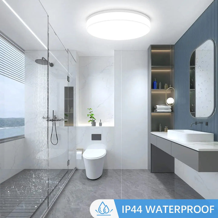 Stornfield | IRALAN Ultra-thin Round LED Ceiling Light - Versatile Lighting for Any Room, 18W to 48W Options