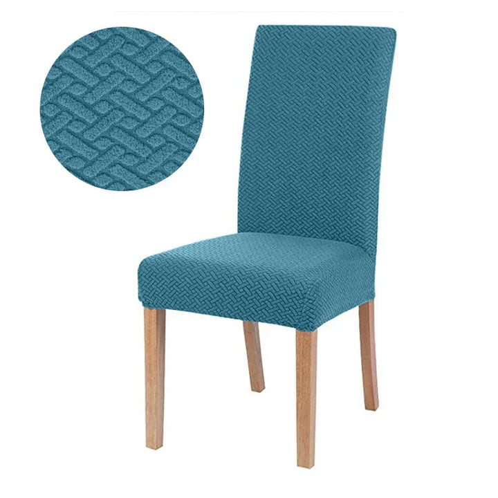 Stornfield | Chair Cover Velvona | Elastic & Thick Padded | Jacquard Stretch Cover | Washable & Wrinkle-Free