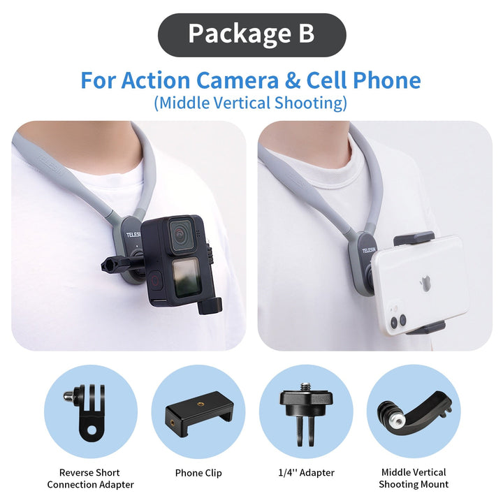 Magnetic Silicone Neck-Mounted Action Camera Accessories | Stornfield