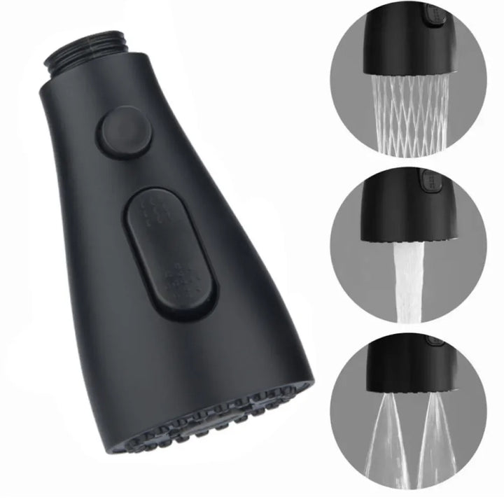 HydroFlex ProSpray – 3-way spray kitchen faucet replacement nozzle Stornfield