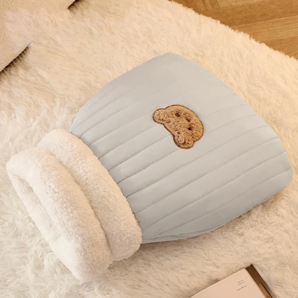 3-Layer Pet Sleeping Bag for Cats & Small Dogs Stornfield