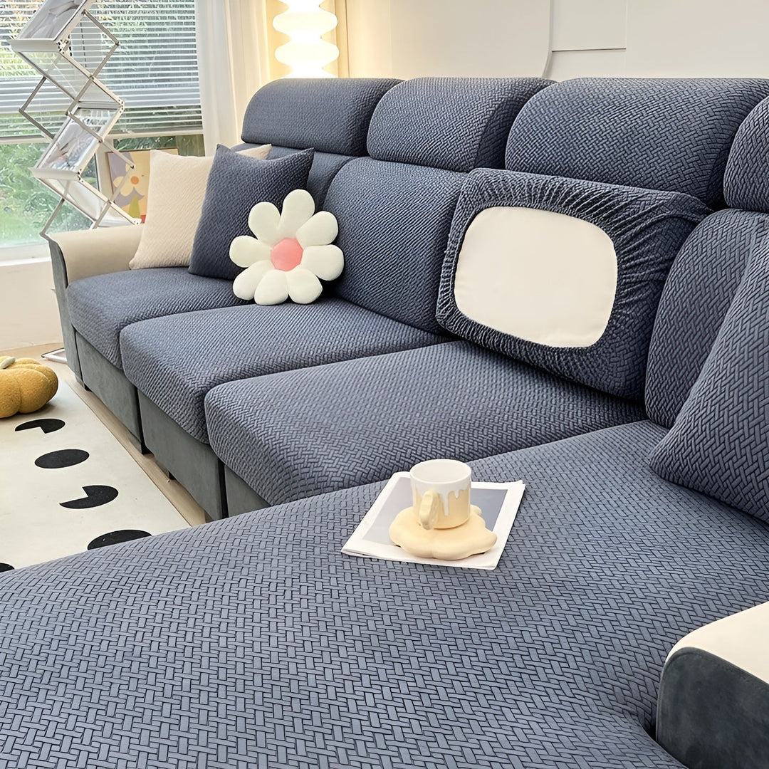 Elastic Sofa Cover – Water-Repellent and Tailored | Protective Cover Made from Stretch Fabric | Stornfield