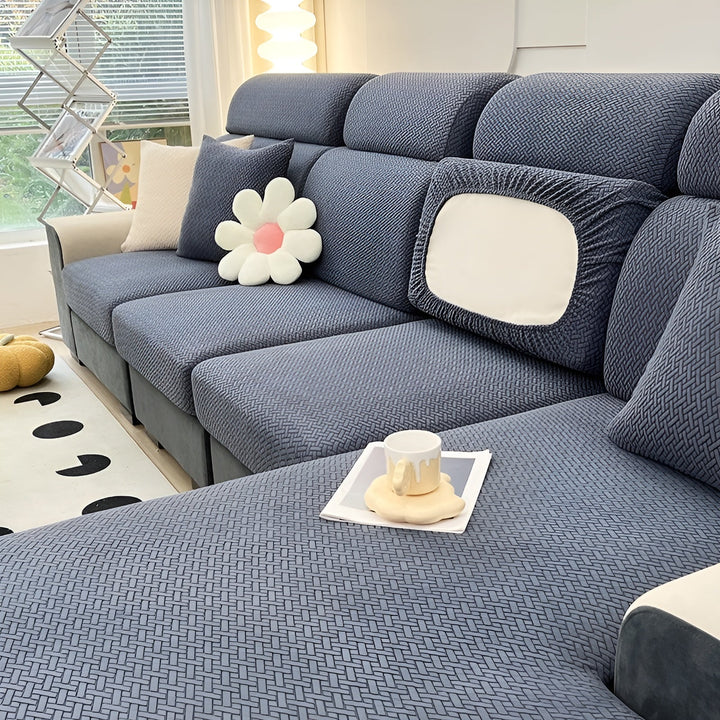 Elastic Sofa Cover – Water-Repellent and Tailored | Protective Cover Made from Stretch Fabric | Stornfield