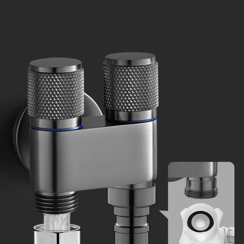 Dual Flow Pro – 2-in-1 Wall faucet for toilet and washing machine Stornfield
