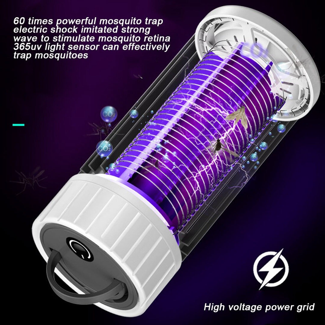 Rechargeable Insect Trap Camping Solar Lamp | Stornfield