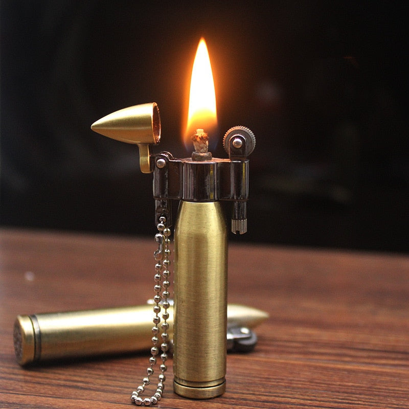 Jet Power Retro Metal Keychain Lighter | Stornfield