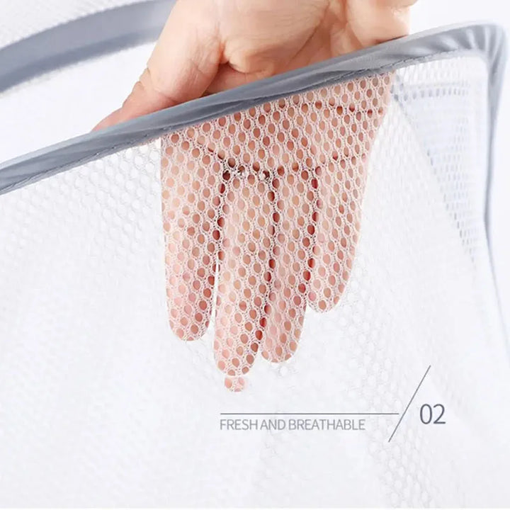 FlexiStore Foldable Hanging Laundry Basket Stornfield