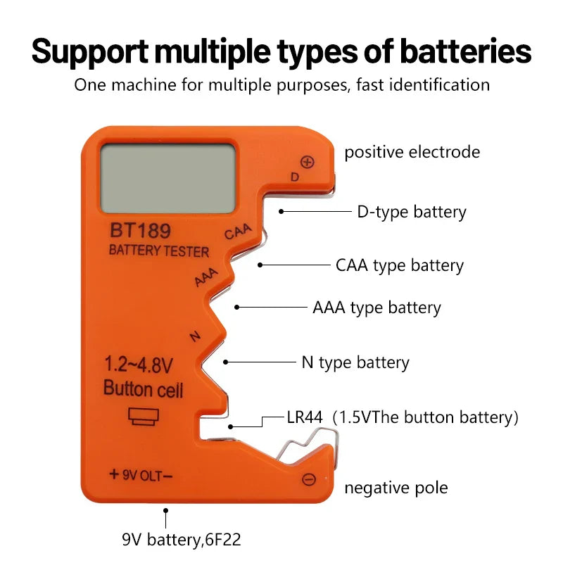 Power Scan LCD Display Battery Tester | Stornfield