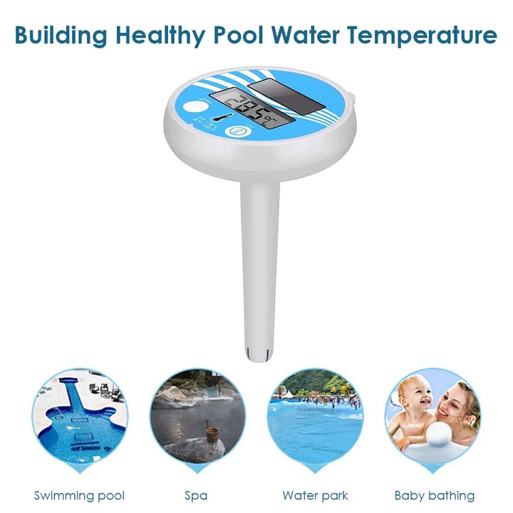 Stornfield | Aquadia Pool thermometer | Floating & Robust | Accurate temperature display | For pool & whirlpool