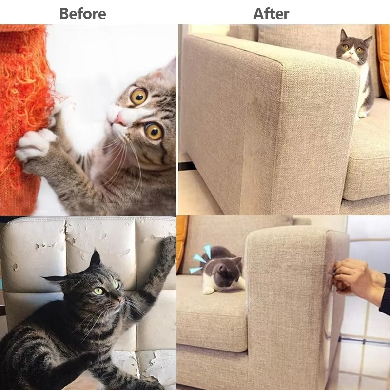 Stornfield | Self-Adhesive Cat Scratch Shield for Furniture - 6.5ft/9.8ft