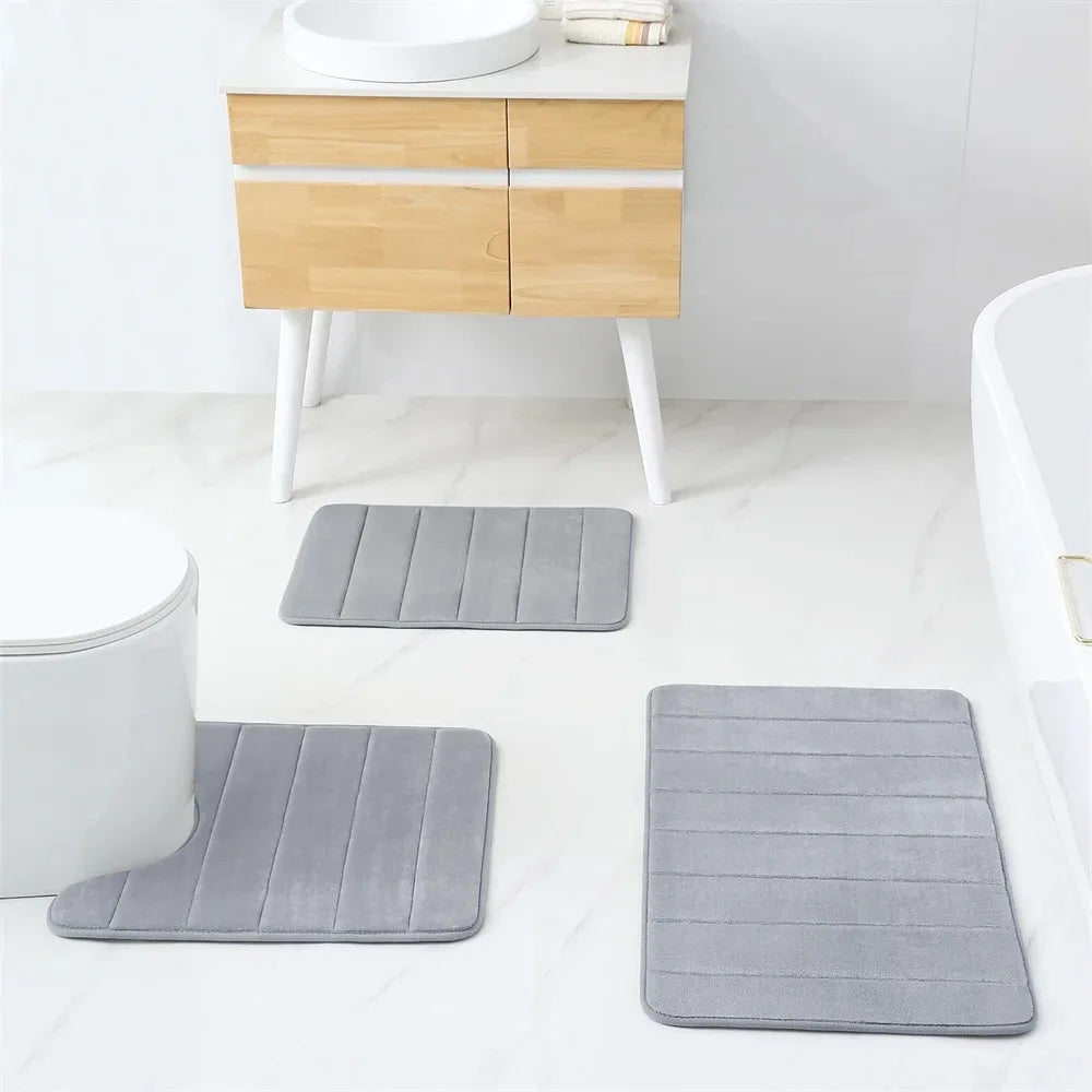 LuxSoft Memory Foam Bath Mat | Stornfield