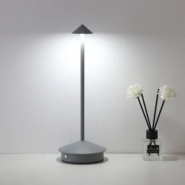 Stornfield | Rechargeable Table Lamp Creative Decorative Table Lamp for Dining Room Touch LED Hotel Bar Coffee Pina Pro Floor Lamp