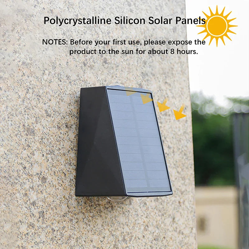 Solar LED Wall Light Stornfield