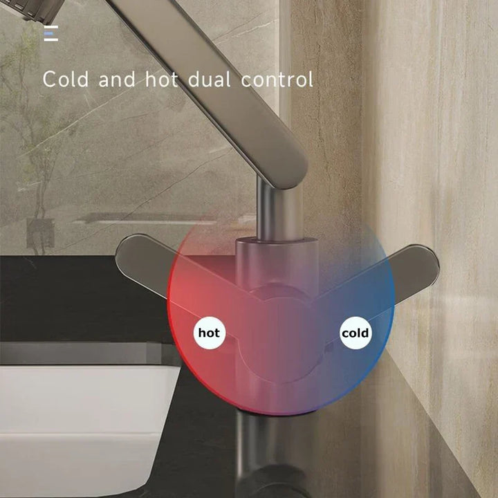 AquaFlex 360° Universal washbasin faucet Stornfield