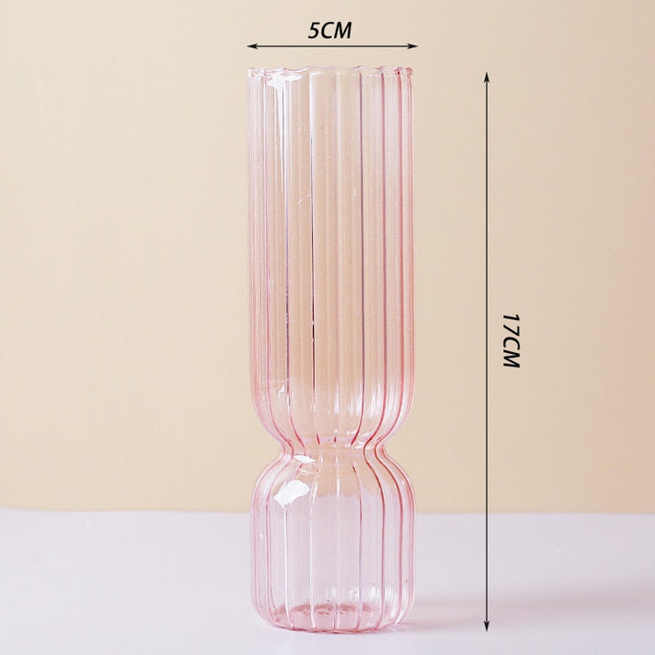 Stornfield | Lilac Glass Candlestick