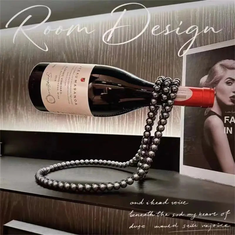 Stornfield | Floating Wine Racks in Beads