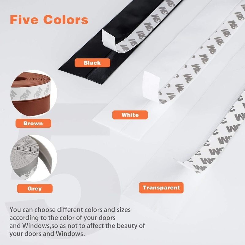 Seal Tight Self-Adhesive Door Bottom Strip | Stornfield