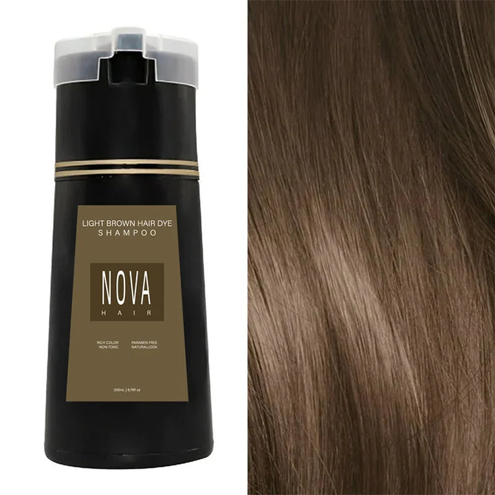 Stornfield | NovaHair Shampoo de Teinture Instantanée – Rafraîchissement rapide de la couleur pour vos cheveux
