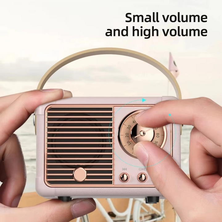 Stornfield | Vintage-Style Wireless Bluetooth Speaker with Subwoofer