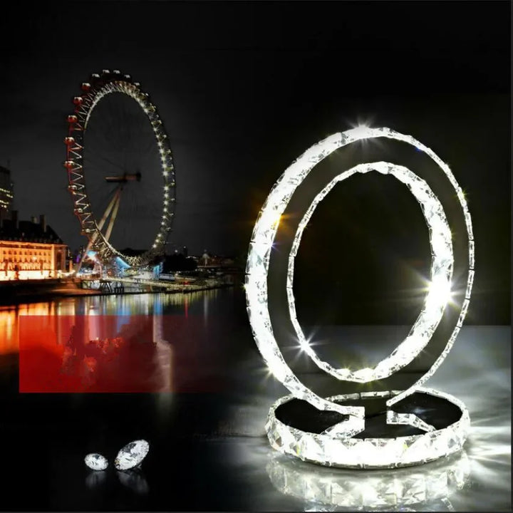 Stornfield | AmbientShine | Modern Crystal Table Lamp