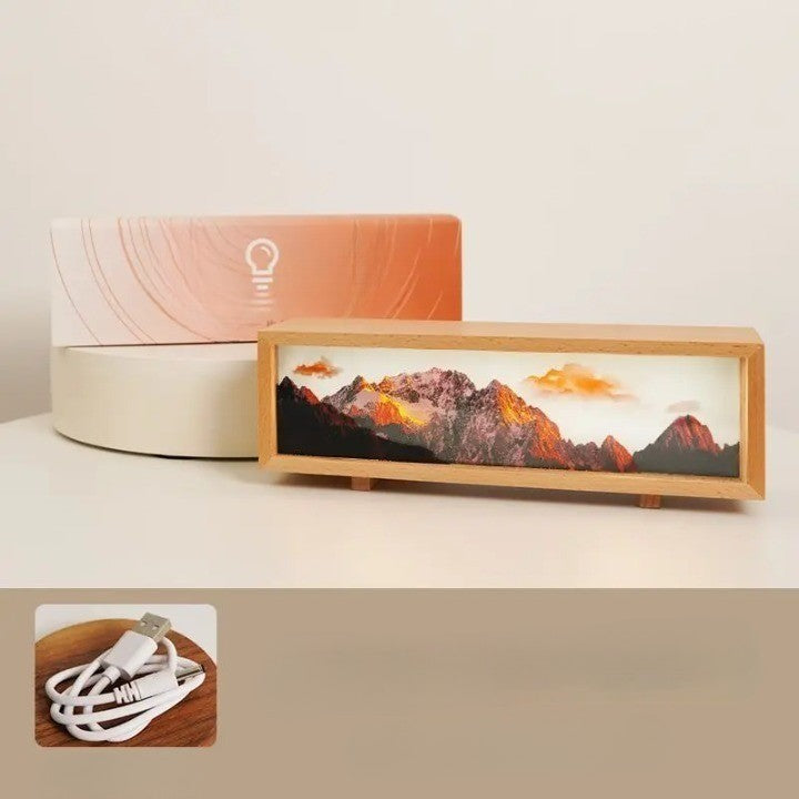 Dream Aura Interactive Desktop Artsy Canvas Lamp | Stonrfield