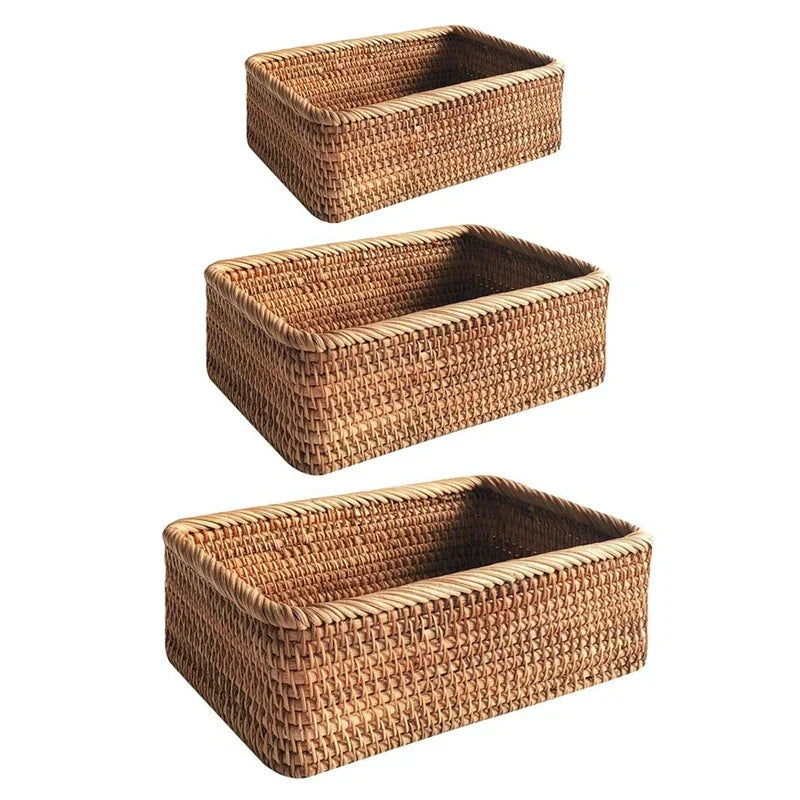 Stornfield | Hand-woven wicker basket for storage