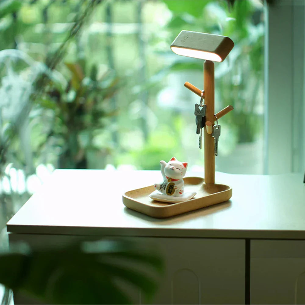 Stornfield | Elegant Dimmable Table Lamp with Storage