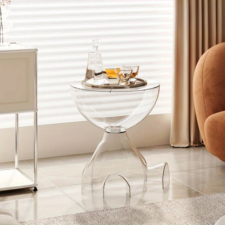 Stornfield | European Space-Saving Transparent Acrylic Coffee Table