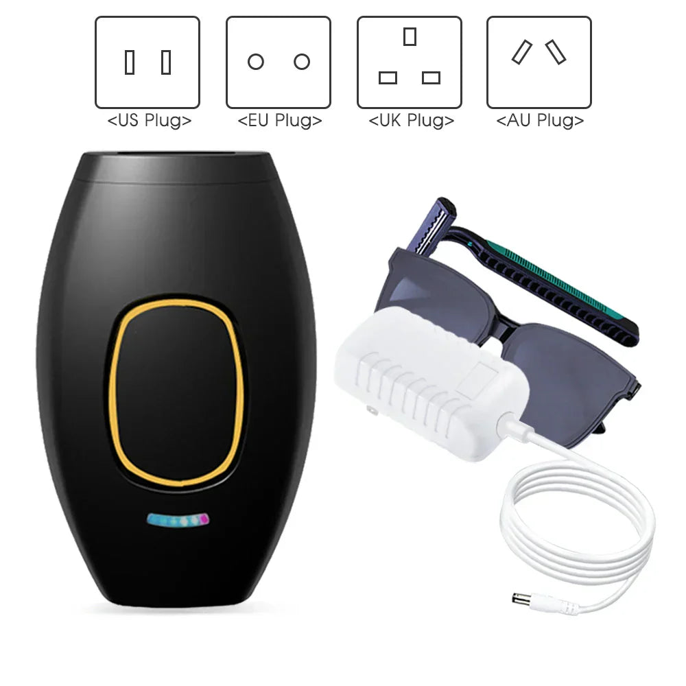 Stornfield | Bikini IPL 500,000 Flash Painless Permanent Laser Hair Removal for Women Home Hair Removal Devices