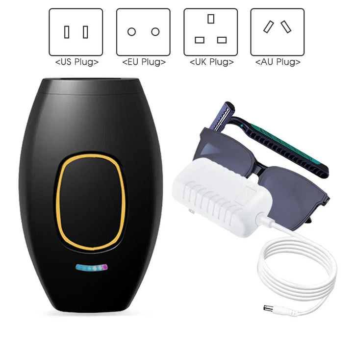 Stornfield | Bikini IPL 500,000 Flash Painless Permanent Laser Hair Removal for Women Home Hair Removal Devices