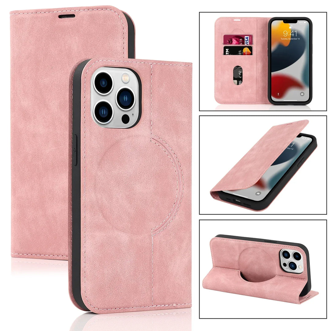 Stornfield | MagSafe Wireless Charging Wallet Case - iPhone