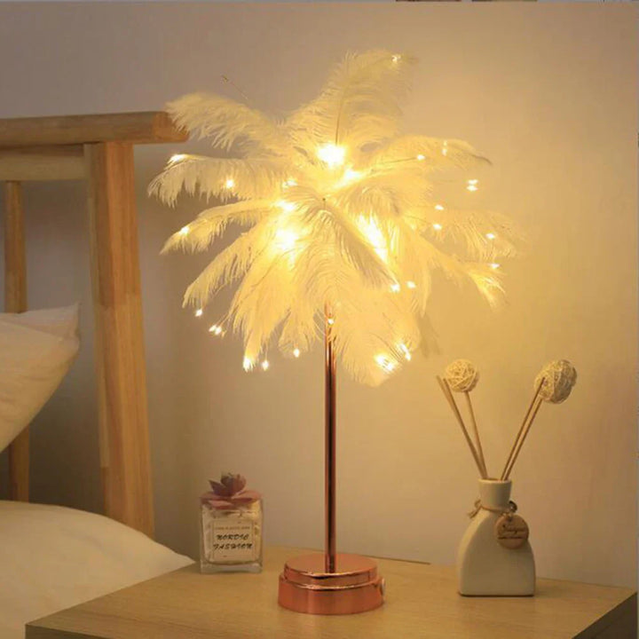 Stornfield | Spring LED Table Lamp USB Powered Night Lamp Remote Control Bedside Lamps
