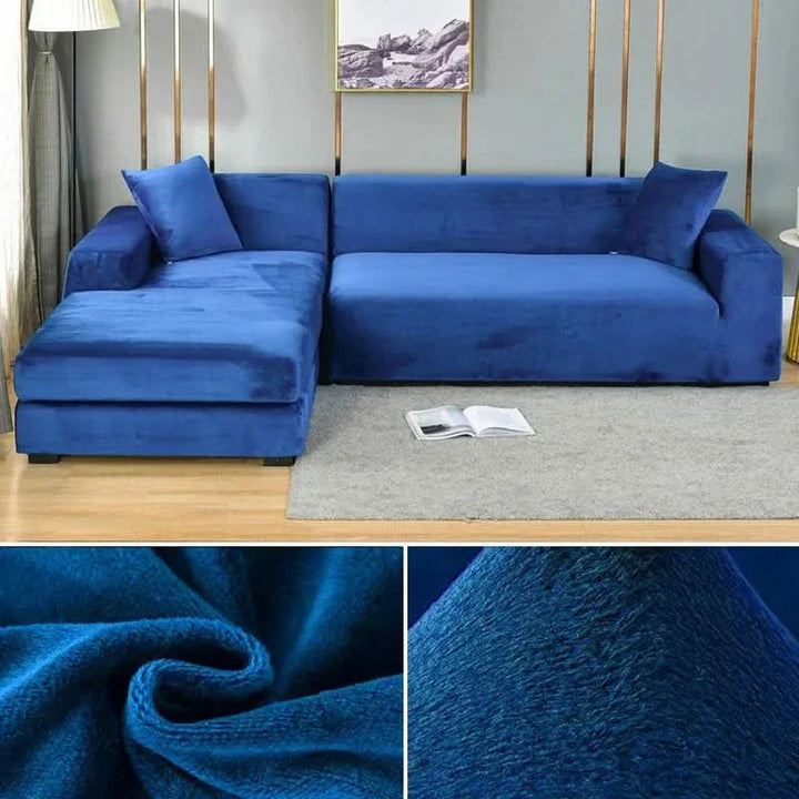 Stornfield | PlushFit - High-Quality Sofa Covers Made of Stretch Velvet