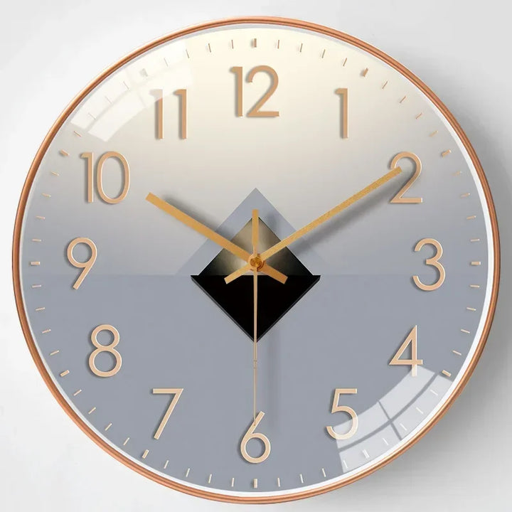 SilentTime - Classic Style Digital Wall Clock - 8 Inch Stornfield