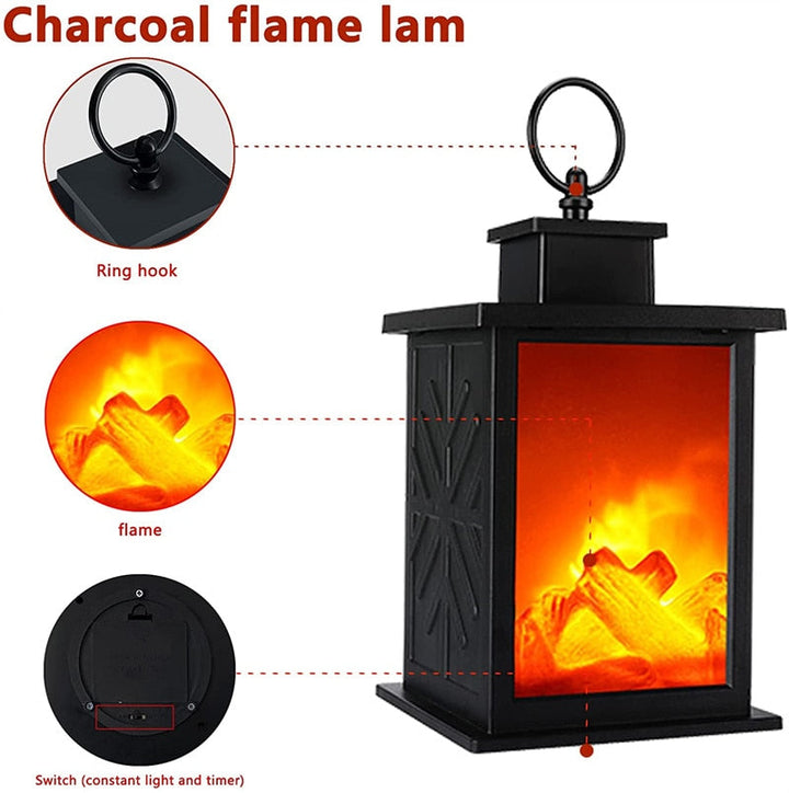 Inferno PortaStornfielde Fireplace Night Lamp | Stornfield