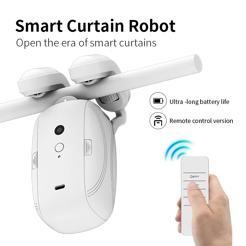 GlideEase — Comfortable curtain control that instantly relaxes your life | Stornfield