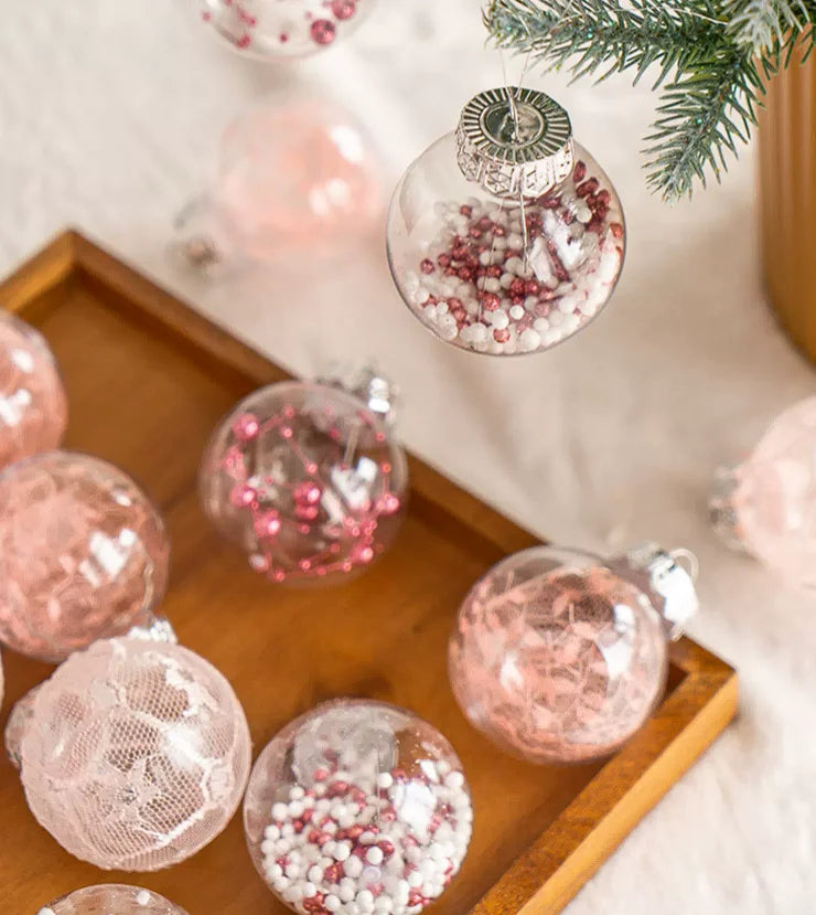 Transparent hollow ball Christmas tree decoration | Stornfield