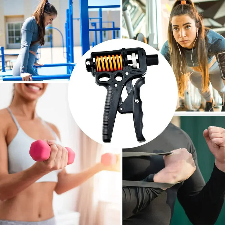 Adjustable 5-165kg Heavy Hand Grip Strengthener - Finger Expander for Arm, Wrist, and Forearm Training Stornfield