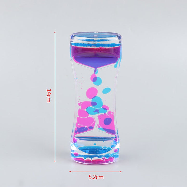 Sand Serenity Relaxing Liquid Motion Hourglass | Stornfield