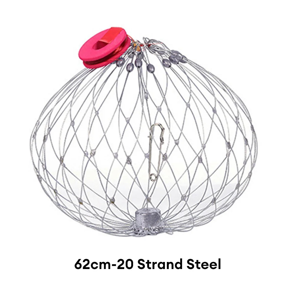 Collapsible Easy Open Trap Steel Fishing Net | Stornfield