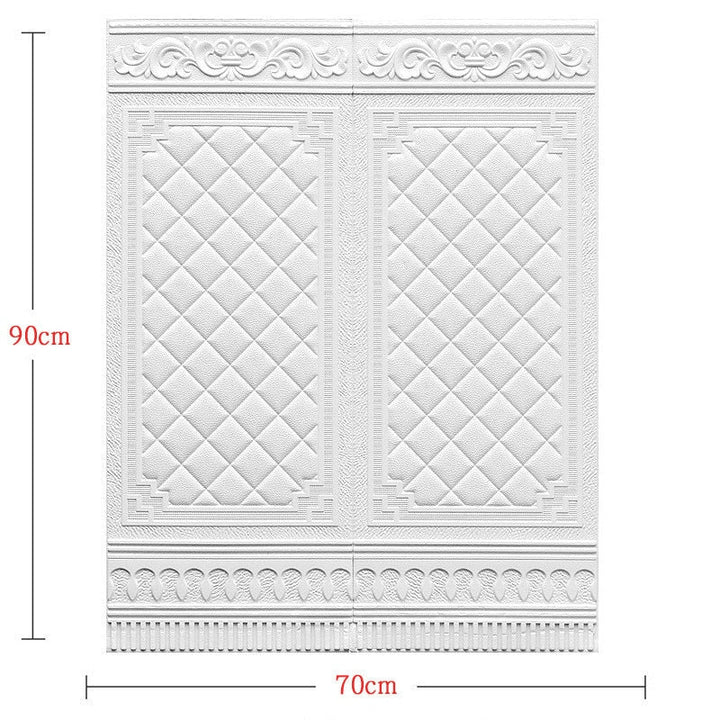 3D Self-Adhesive Antique Accent Wall Sticker | Stornfield