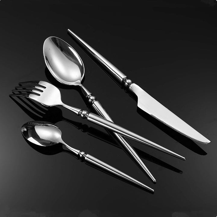 Vivian Silver Cutlery Set – Elegant Design | Stornfield