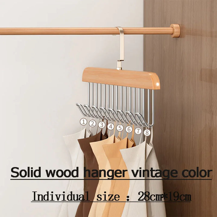 Multi-Hook Space Saver Clothes Organizer Rack | Stornfield