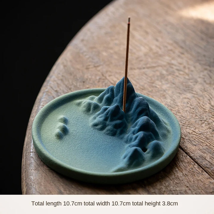 Mistic Mountain Ceramic Waterfall Incense Burner | Stornfield