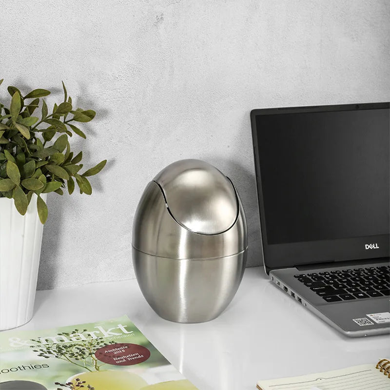 LuxBin Mini Trash Can made of Stornfield Stainless Steel