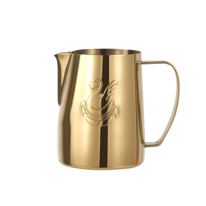 Stornfield | 600ml Stainless Steel French Press Milk Frother Cream Cup Elegant Swan Espresso Latte Art Tool