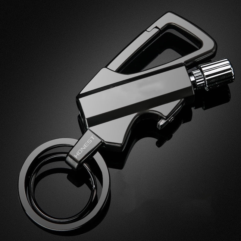 Outdoor Windproof Lighter Match Keychain | Stornfield