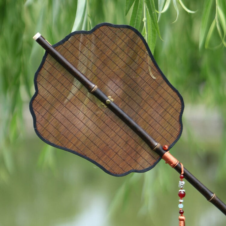 Foldable Bamboo Silk Hand Fan | Stornfield